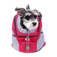 Outdoor Pet Dog Carrier Bag Pet Dog Front Bag New out Double Shoulder Portable Travel Backpack Mesh Backpack Head